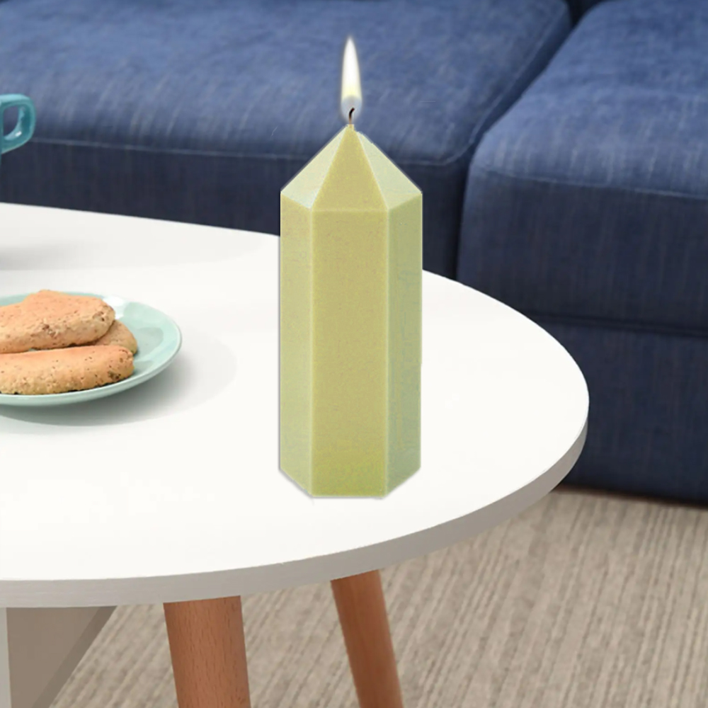 3D Hexagonal Column Candle Mol - Soap Making Diy Kit ulasan dan harga