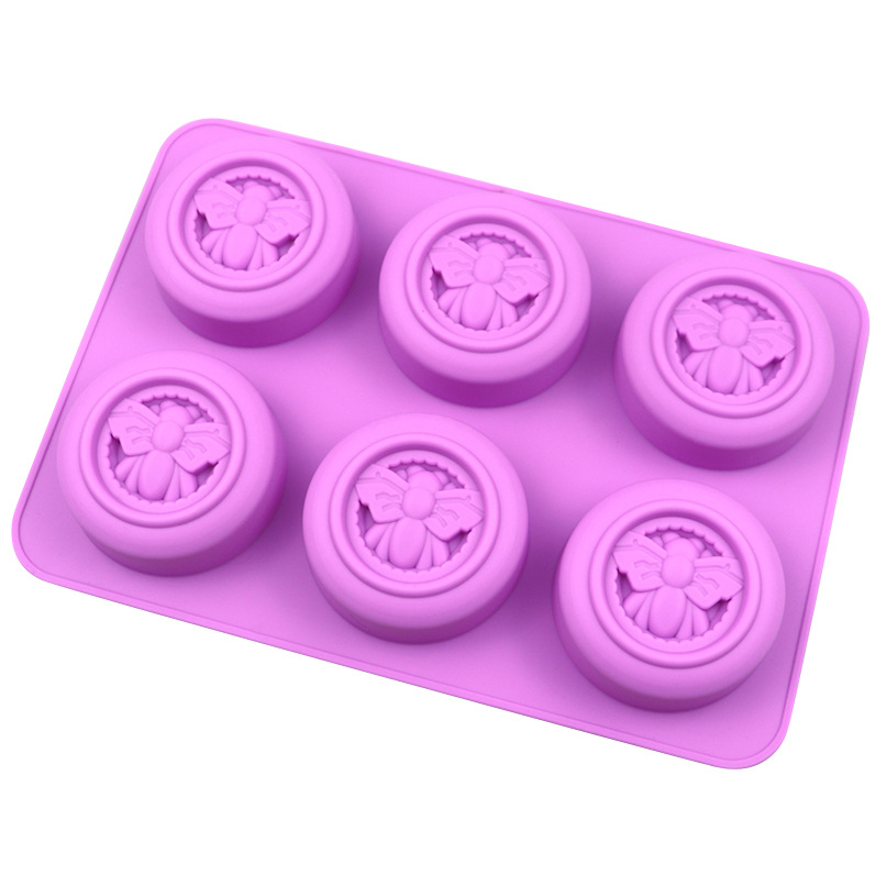 6-Cavity Honeycomb Bee Silicon - Soap Making Instructions ulasan dan harga