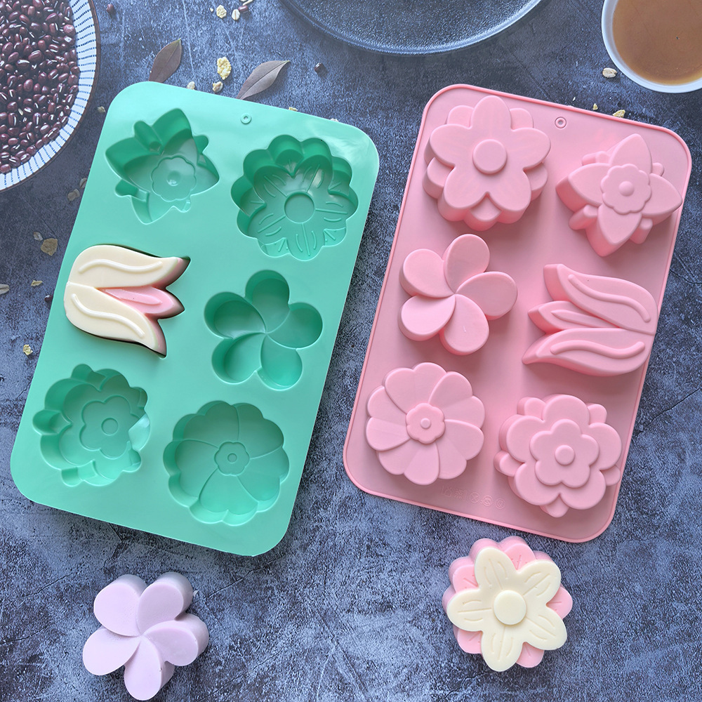 kinds Flower Silicone Molds Di - Soap Making Kit For Beginners ulasan dan harga