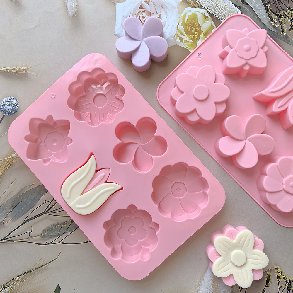 kinds Flower Silicone Molds Di - Soap Making Kit For Beginners ulasan dan harga