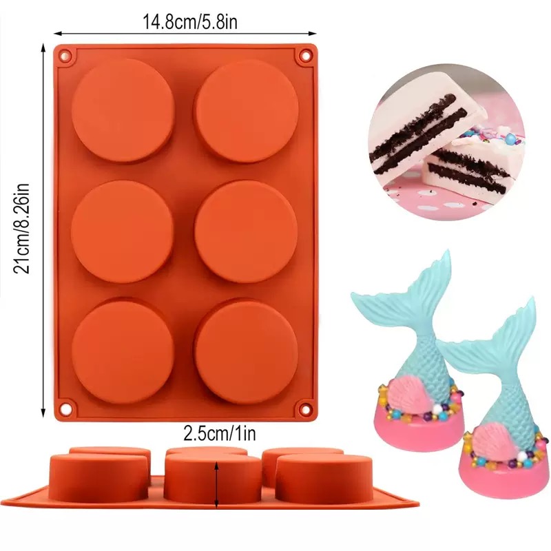 Round Silicone Soap Mold DIY H - Soap Making Instructions ulasan dan harga